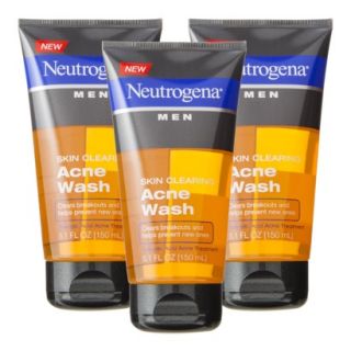 Mens Neutrogena® Skin Clearing Acne Wash Se
