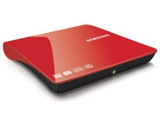Samsung SE 208DB externer DVD Brenner rot Computer & Zubehr