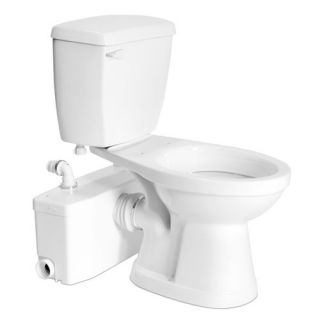 Aquia Dual Flush 1.6 GPF / 0.9 GPF Elongated 2 Piece Toilet with 12