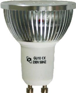 LED GU10 Strahler 230V 4W (440 Lumen   50 Watt Equivalent) Halogen Ersatzlampe 45 Grad 7000K Cool Beleuchtung