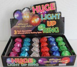 LED Leuchtringe/ Huge Light Up Rings Spielzeug