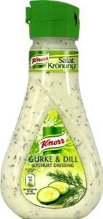Knorr Salatkrnung Joghurt Dressing Gurke & Dill, 6er Pack (6 x 235 ml) Lebensmittel & Getrnke