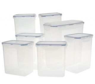 Lock & Lock 7 piece Pantry Food Storage Container Set —