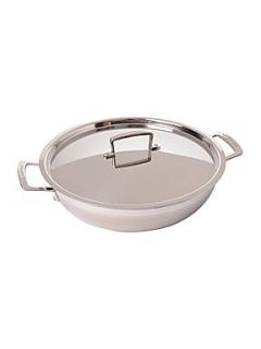 Le Creuset 3 Ply Stainless Steel 30cm Shallow Casserole
