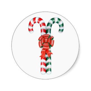 Candy Cane Duo Stickers