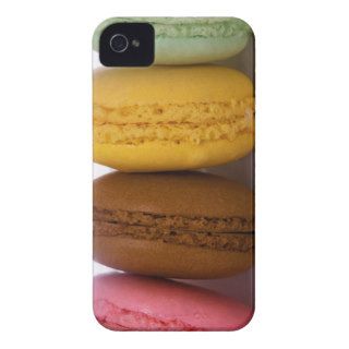 Imported gourmet French macarons (macaroons) Case Mate iPhone 4 Case