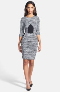 French Connection 'Fast City' Space Dye Sheath Dress