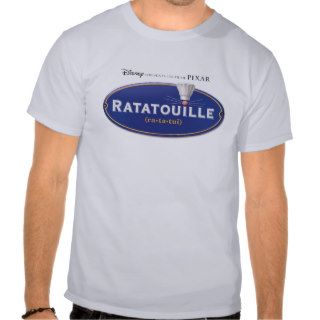 Ratatouille Movie logo Design Disney T shirts