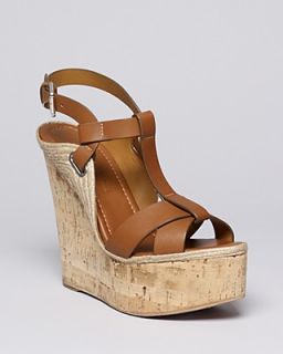 Ralph Lauren Collection Platform Wedge Sandals   Fimesa High Heel's