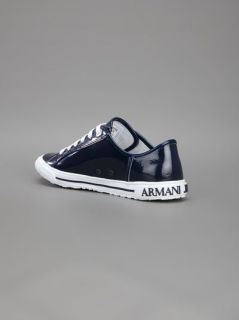 Armani Jeans Patent Trainer