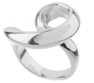 Ross Simons Sterling Contemporary Swirl Ring —