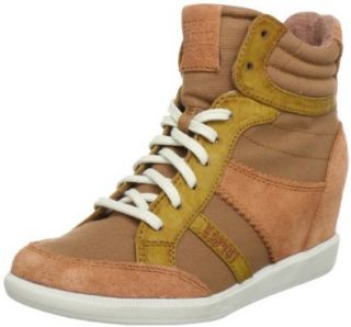 ESPRIT Blomma Lu Wedge P13145, Damen Sneaker, Braun (toffee brown 232), EU 40 Schuhe & Handtaschen