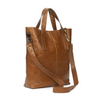 hand made leather messenger tote by use uk