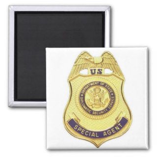 U.S. DEPARTMENT OF STATE DIPLOMATIC SERVICE BADGE REFRIGERATOR MAGNETS
