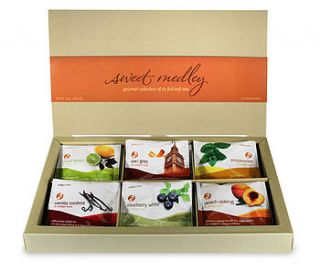 sweet medley teabag collection by adagio teas