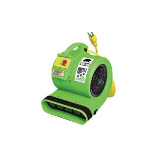 B-Air Grizzly Air Mover / Floor & Carpet Dryer — 1 HP, Safety Certified, Model GP-1-ETL Green  Blowers