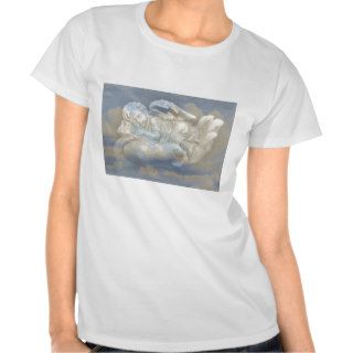Baby Angel Wings Sleeping in God's Hand T Shirts