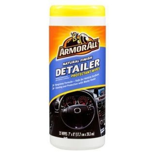 Armor All Natural Finish Detailer Protectant Wipes