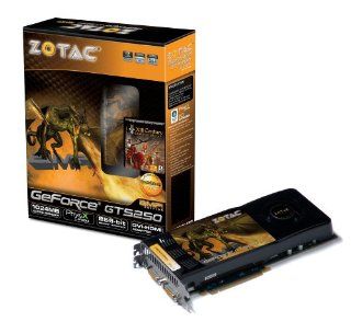 Zotac nVidia GeForce Grafikkarte GTS 250 AMP Computer & Zubehr