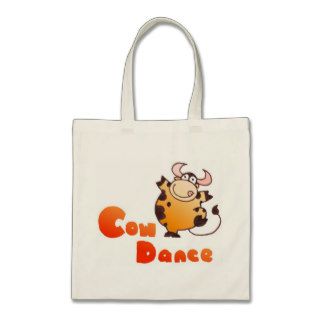 Cartoon Cow Dance Bag