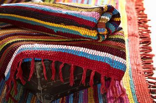 fair trade rag rugs by paper high