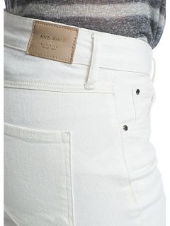 Mango Straight fit Christy jeans White