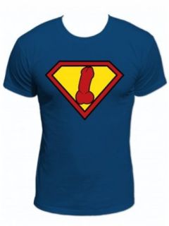 SUPERMAN PENIS DICK GROSS FUN KULT T Shirt Bekleidung