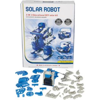 Sunforce 3-in-1 Educational Solar Toy — Robot/Scorpion/Tank