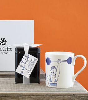 a strong tea for a strongman on father's day by tea gift company