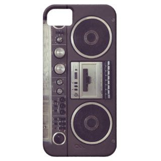 Retro Boombox Cassette Player Funny iPhone5 case iPhone 5 Case