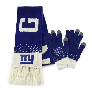 NFL Magic Mountain Scarf and Gloves Set   Giants