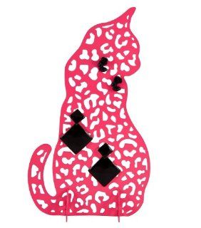 SIX "Sweet Cat" Schmuckbaum als se Katze in strahlendem neon pink (244 073) SIX Schmuck