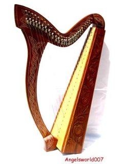 Irisch keltische Harfe 27 Saiten NEU Harp Musikinstrumente