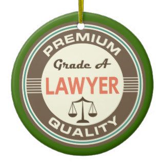 Lawyer Gift Idea Ornament