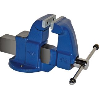 Yost Heavy-Duty Industrial Machinist Bench Vise — Stationary Base, 3 1/2in. Jaw Width, Model# 103.5  Bench Vises