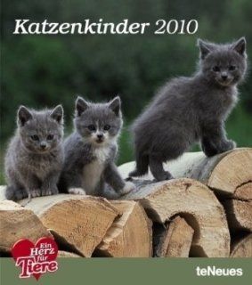 Katzenkinder 2010. Wandkalender Ein Herz fr Tiere teNeues teNeues Verlag Bücher