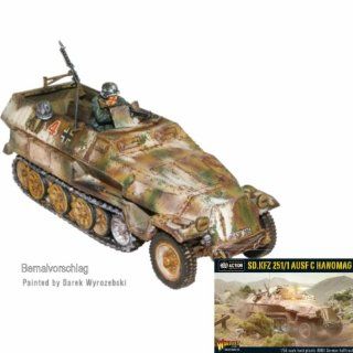 Hanomag SD.KFZ 251/1 Ausfhrung C Halbkettenfahrzeug Spielzeug
