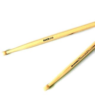 pair of drum stick pencils by suck uk