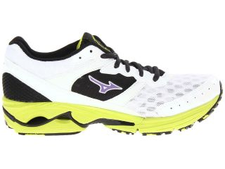 Mizuno Wave Rider 16 White Amethyst Orchid Lime Punch