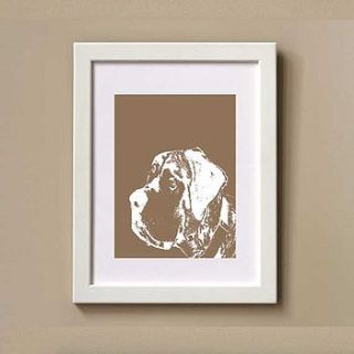 english mastiff dog   fine art print by indira albert