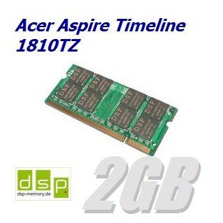 2GB Speichererweiterung fr Acer Aspire Timeline 1810TZ Computer & Zubehr