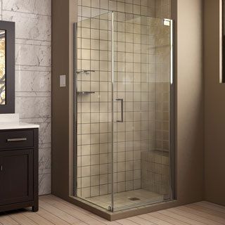 Dreamline Elegance 30 X 34 Frameless Pivot Shower Enclosure