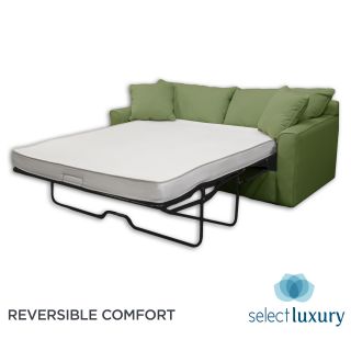 Select Luxury Select Luxury Reversible 4 inch Twin size Foam Sofa Bed Sleeper Mattress Cream Size Twin