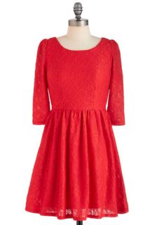 Red volution in Lace Dress  Mod Retro Vintage Dresses