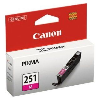 Canon CLI 251M Ink Cartridge   Magenta   Inkjet   298 Page   OEM Electronics
