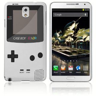 Samsung Galaxy Note 3 Hlle Hardcase (Harte Rckseite) Case Hlle Cover   "Retro Gameboy" Muster Schutzhlle fr Samsung Galaxy Note 3 Wei Elektronik