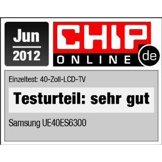 Samsung UE40ES6300 101 cm (40 Zoll) 3D LED Backlight Fernseher, EEK A (Full HD, 200Hz CMR, DVB T/C/S2, Smart TV) schwarz Heimkino, TV & Video