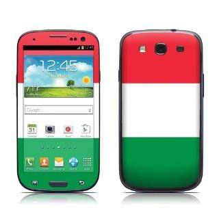 Italian Flag Design Protective Skin Decal Sticker for Samsung Galaxy S III / Galaxy S 3 GT i9300 Cell Phone Cell Phones & Accessories