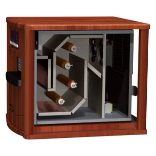American Comfort Infrared Quartz Heater — 5200 BTU, 1500 Watts, Espresso Finish, Model# ACW0035WE  Electric Infrared Heaters