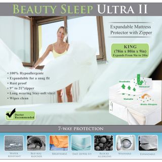 Bed Bug Waterproof Expandable To 20 inches Mattress Cover